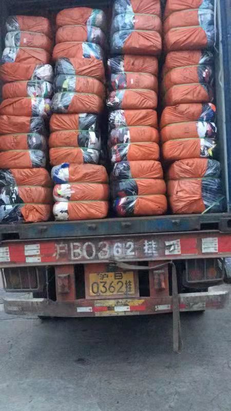 used clothing delivery to Africa customer from FANSUNG GROUP
